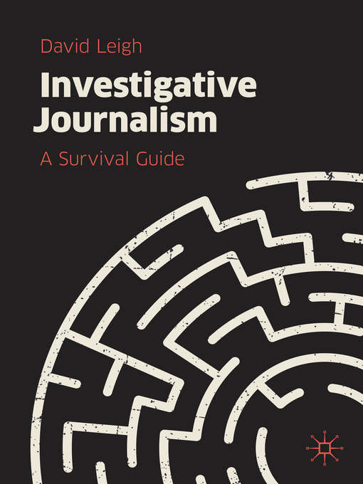 Upplýsingar um Investigative Journalism eftir David Leigh - Biðlisti